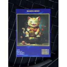 Tennis Balance Vibration Dampener Maneki-Neko red - 1 piece