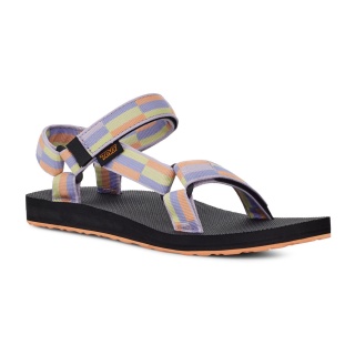 Teva Sandal Original Universal Retro Block Pastel Lilac Multicoloured Women