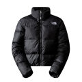 The North Face Cropped Down Jacket Saikuru (warm thanks to down filling, windproof) black ladies