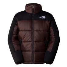 The North Face Himalayan Insulated Puffer Winter Jacket (Thermal Insulation, PFC-Free) charcoal brown/black men's