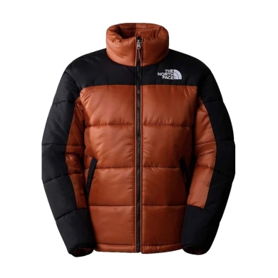 The North Face Winter Down Jacket Himalayan Insulated Jacket (Thermal Insulation, Windproof) brown/black Men's