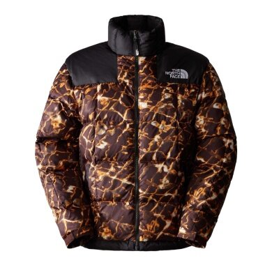 The North Face Winter Down Jacket Lhotse (waterproof, warming thanks to down filling) brown/multicoloured men's