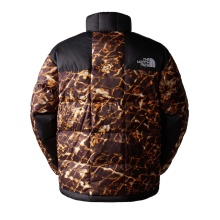 The North Face Winter Down Jacket Lhotse (waterproof, warming thanks to down filling) brown/multicoloured men's