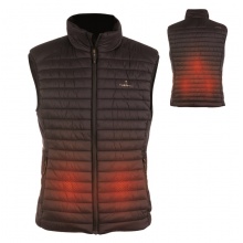 Therm-Ic Quilted Heated Vest (with 5 Heating Zones) Black Men