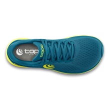 Topo Running Shoes Phantom 3 (Cushioning, Wider Toe Box) Blue/Lime Men's