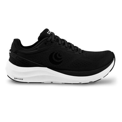 Topo Running Shoes Phantom 3 (Cushioning, Wider Toe Box) Black/White Women