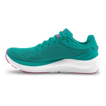 Topo Running Shoes Phantom 3 (Cushioning, Wider Toe Box) teal green/pink Women