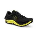 Topo Running Shoes MTN Racer 3 (Mountain, Trail, wider toe box) black/lime Men's