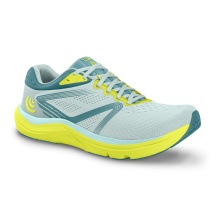 Topo Running Shoes Magnifly 4 (Cushioning) blue/lime Women