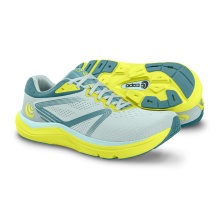 Topo Running Shoes Magnifly 4 (Cushioning) blue/lime Women