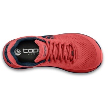 Topo Trail Running Shoes Ultraventure 3 (Stability, Long Distance, Wider Toe Box) Pink/Navy Blue Women