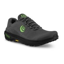 Topo Running Shoes Terraventure 4 (Trail, wider toe box) dark grey/green Men