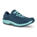 Topo Trail Running Shoes Pursuit (Cushioning, Long Distance, Wider Toe Box) Navy Blue Ladies