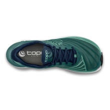 Topo Running Shoes Cyclone 2 (Lightweight, Wider Toe Box) Blue-Green Ladies