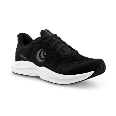 Topo Running Shoes Fli-Lyte 5 (Cushioning) Black/White Ladies