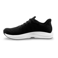 Topo Running Shoes Fli-Lyte 5 (Cushioning) Black/White Ladies