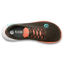 Topo Running Shoes Specter (Cushioning) Espresso Brown/Peach Ladies