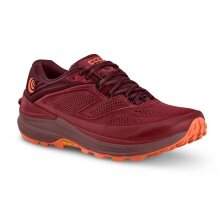 Topo Trail Running Shoes Ultraventure 2 (Cushioning, Long Distance) Dark Red/Orange Ladies