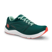 Topo Running Shoes Magnifly 4 (Cushioning) emerald green/coral Ladies