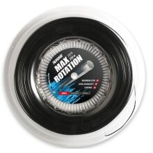 Topspin Tennis String Max Rotation (Durability+Spin) black 220m roll