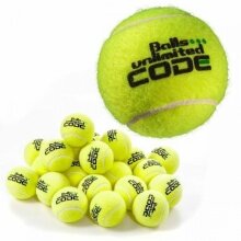 Balls Unlimited Tennis Balls Code Green (pressureless) yellow 60-pack