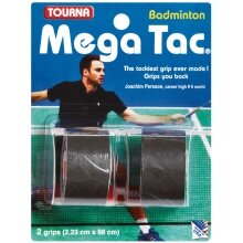 Tourna Overgrip Mega Tac Badminton black 2-pack