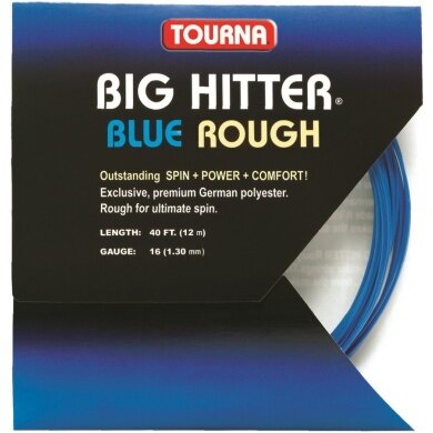 Stringing with Tourna Big Hitter blue ROUGH