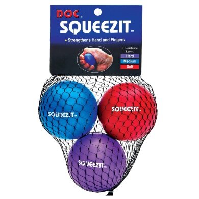 Tourna Squeeze It (for hand and finger training) 3 pack