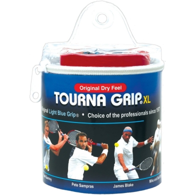 Tourna Overgrip Grip XL Tour Pack blue 30 pack