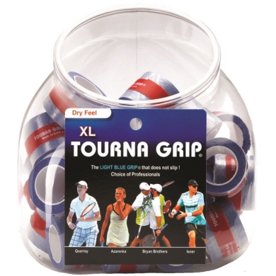 Tourna Overgrip Grip XL blue 36-pack Box