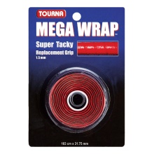 Tourna Base Tape Mega Wrap 1.5mm red - 1 piece