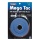 Tourna Overgrip Mega Tac (extreme grip, durable, wide) blue pack of 10