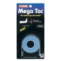 Tourna Overgrip Mega Tac (extreme grip, durable, wide) blue 3-pack