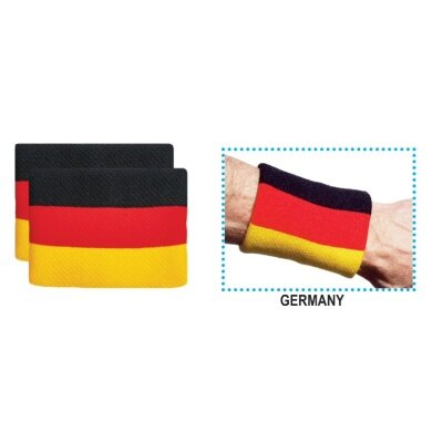 Tourna Sweatband Jumbo Germany 2-Pack