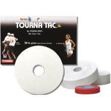 Tourna Overgrip Tac XL Tour Pack white 30 pack