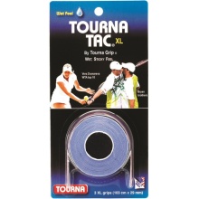 Tourna Overgrip Tac XL 0.55mm blue 3-pack