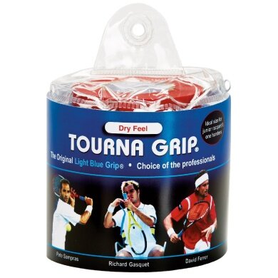 Tourna Overgrip Grip Standard Tour Pack blue 30 pack