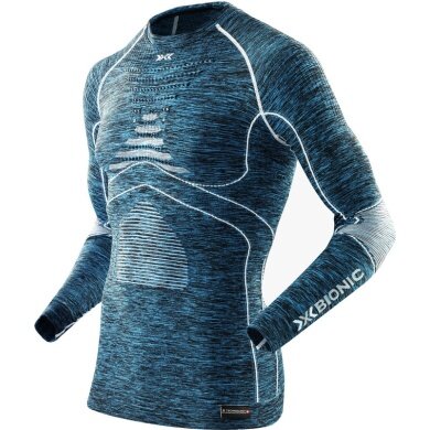 X-Bionic Energy Accumulator Evo Melange Shirt Long Sleeves blue Men