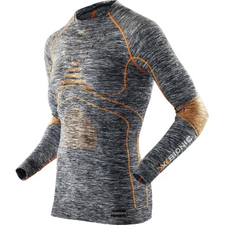 X-Bionic Energy Accumulator Evo Melange Shirt Long Sleeves grey Men