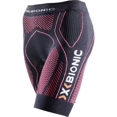 X-Bionic Running Shorts The Trick short black/pink Women