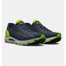 Under Armour Running Shoes HOVR Sonic 6 dark grey/lime Men