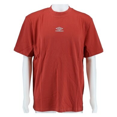 Umbro Casual T-shirt Diamond Small Logo Tee (Cotton) Red Men