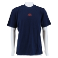 Umbro Casual T-shirt Diamond Small Logo Tee (Cotton) Navy Blue/Red Men