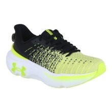 Under Armour Running Shoes Infinite Elite Black/Lime Yellow Men's