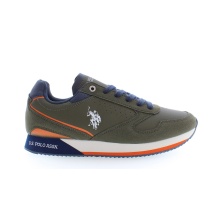 U.S. Polo Assn. Sneaker NOBIL003M-AYH1-MIL green/navy blue Men