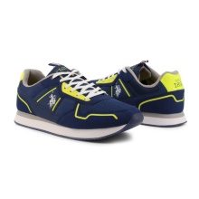 U.S. Polo Assn. Sneaker NOBIL004M-BLU blue/yellow Men