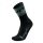 UYN Bike Sock Aero Cycling One Light (made from Natex, good ventilation) black/green men's - 1 pair