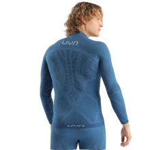 UYN Functional Long Sleeve Shirt Elevatyon Biomorph Turtle Neck (ideal thermoregulation, breathable) blue men's