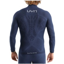 UYN Functional Long Sleeve Shirt Elevatyon Biomorph Turtle Neck (ideal thermoregulation, breathable) indigo blue men's