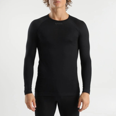 UYN Functional Underwear Long Sleeve Shirt Energyon Biotech (made from Ecolypt yarn) black Men